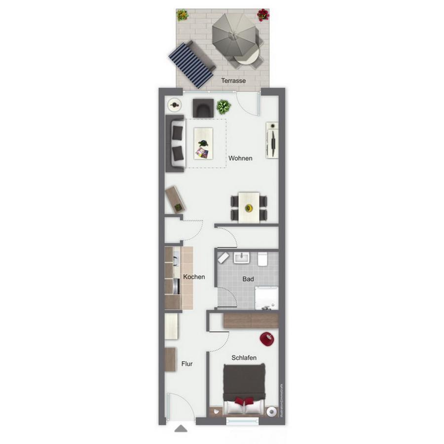 Feriendorf Papillon Wohnung 04-2 博尔滕哈根 外观 照片